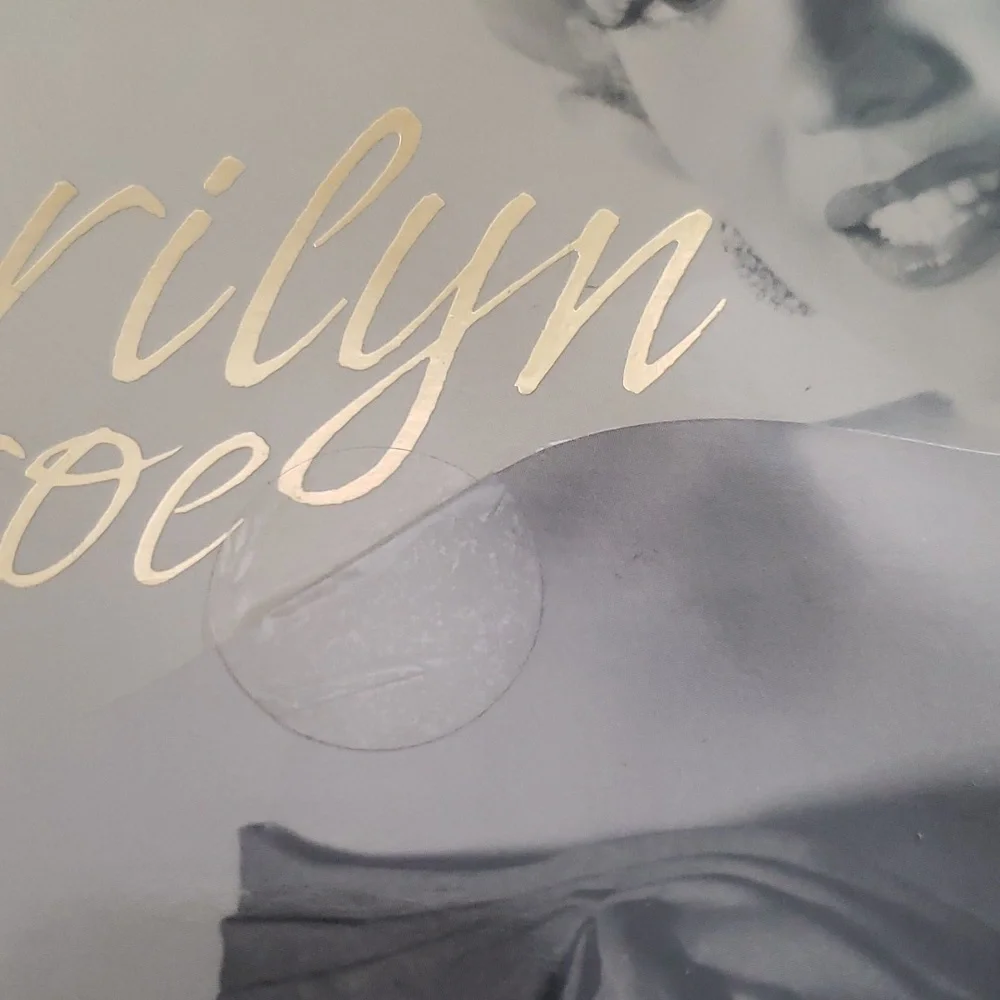 Vtg Marilyn Monroe A Photographic History of Her Iconic Life Book with DVD